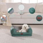 Hollypet Orthopedic Dog Bed for Small Dogs