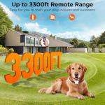 3300ft Waterproof Dog Training Shock Collar