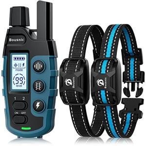 Bousnic Waterproof Dog Training Collar for Two Dogs