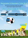 Bousnic Waterproof Dog Training Collar for Two Dogs