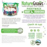 Nature Gnaws Beef Tendons for Heavy Chewers 5-Pack