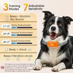 KJKZO Rechargeable No-Bark Collar for Dogs