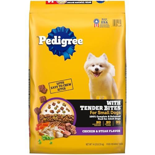 Pedigree Tender Bites Dry Dog Food, Chicken & Steak