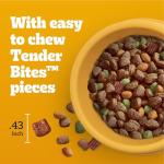 Pedigree Tender Bites Dry Dog Food, Chicken & Steak