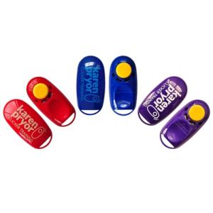 Karen Pryor i-Click Dog Training Clickers – 3 Pack
