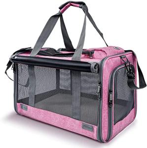 Soft-Sided Pet Carrier for Large Cats and Puppies