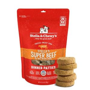 Stella & Chewy's Beef Freeze-Dried Patties for Puppies