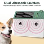 Solar Anti-Barking Device for All Dog Sizes