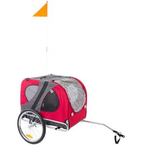Lucky Dog Red Dog Bicycle Trailer Carrier