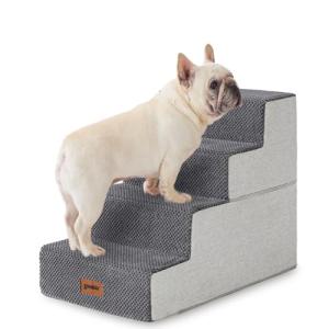 ZOMISIA 2-in-1 Dog Stairs for Small Dogs