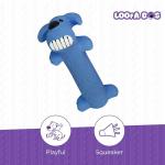 Multipet Loofa Squeaky Dog Toy - 6 Inch