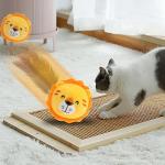 Jiexily Interactive Plush Squeaky Dog Toy Ball