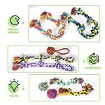 Heavy-Duty Chew Toys for Strong Puppies - 9 Pack