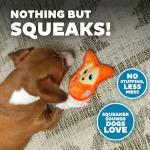 Outward Hound Plush Squeaky Fox Dog Toy