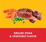 PEDIGREE Small Breed Adult Dog Food, Grilled Steak