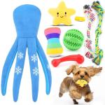 8-Pack Puppy Toys for Small Dogs and Teething
