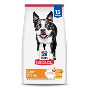 Hill's Science Diet Light Dry Dog Food, Chicken & Barley
