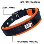 Black Rhino Heavy Duty Dog Collar for Large Dogs