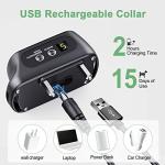 Rechargeable Dog Bark Collar with Vibration and Beep