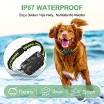 Rechargeable Dog Bark Collar with Vibration and Beep