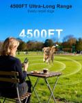 Remote Dog Training Collar with 4500FT Range