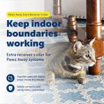 PetSafe Pawz Away Extra Receiver Collar for Pets