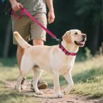 Joytale Reflective Soft Dog Collar for Large Dogs