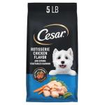 Cesar Small Breed Dry Dog Food, Chicken & Veggies