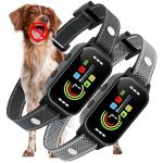2-Pack Dog Bark Collar with Adjustable Sensitivity