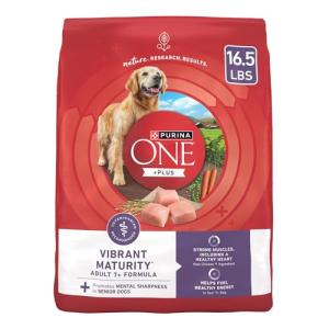 Purina ONE High Protein Senior Dog Food 16.5 lbs