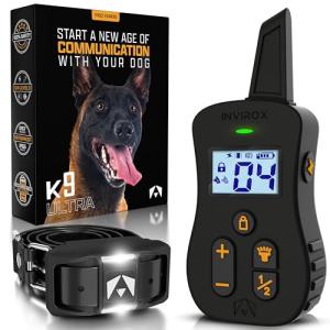 Ultra K9 Dog Training Shock Collar with Night-Light