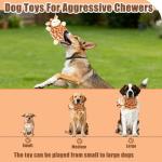 Tough Squeaky Dog Toy for Aggressive Chewers