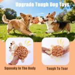 Tough Squeaky Dog Toy for Aggressive Chewers
