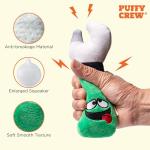 Puffy Crew Squeaky Plush Toy for Dogs