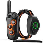 Rechargeable Waterproof Dog Training Collar with Remote