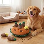 Interactive Sweet Potato Dog Toy Set - 7 Pcs