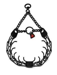 Herm Sprenger Black Stainless Steel Prong Collar