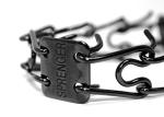 Herm Sprenger Black Stainless Steel Prong Collar