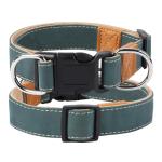 Soft Adjustable PU Leather Dog Collar for All Sizes