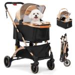 Coziwow 3-in-1 Foldable Pet Stroller for Dogs