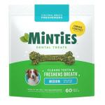 Minties Dental Chews for Medium Dogs - 60 Count