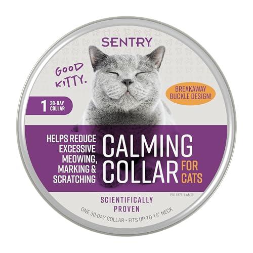 Sentry Calming Collar for Stressed Cats, 30 Days