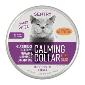 Sentry Calming Collar for Stressed Cats, 30 Days