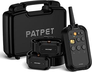 PATPET E-Collar for 2 Dogs - 3/4 Mile Range