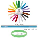 20 Soft Adjustable Puppy Whelping Collars (20 Colors)