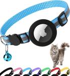 Reflective Breakaway Collar with Airtag Holder for Cats