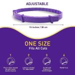 4 Pack Cat Calming Collars with Pheromones