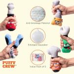 Puffy Crew Squeaky Plush Toy for Small Dogs