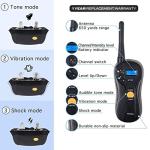 PetSpy Waterproof Shock Collar for Dog Training