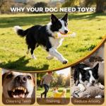 3-Pack Durable Chew Toys for Small Dogs